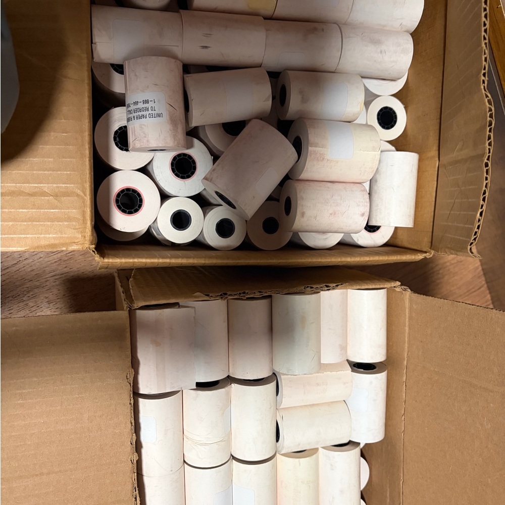 Thermal Receipt Paper Rolls - White